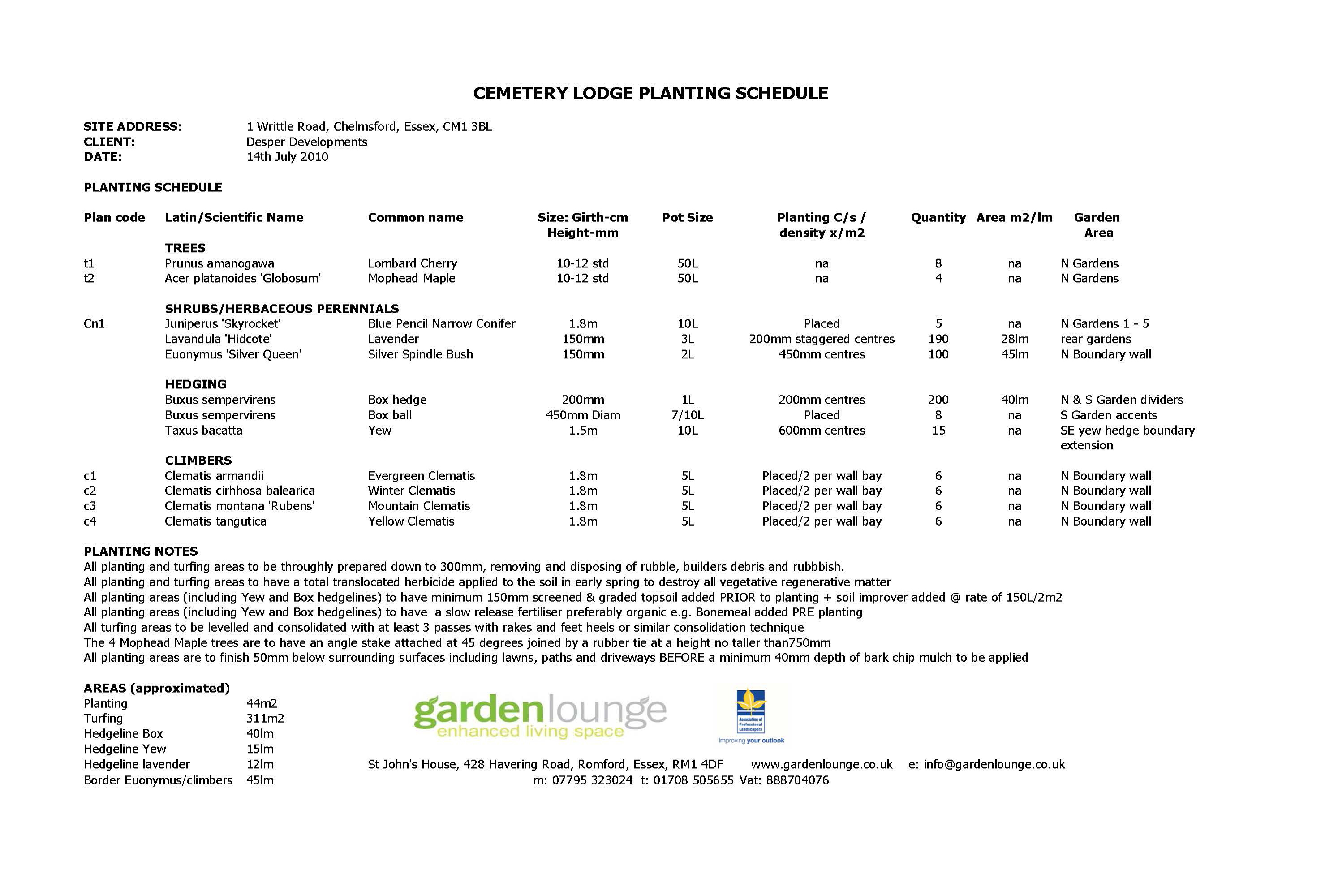 CAD visualisation of new build house and garden